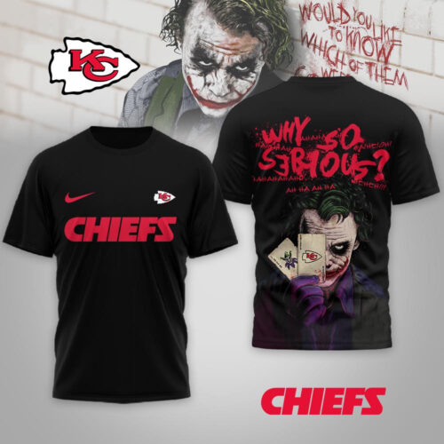 Kansas City Chiefs | Premium NFL Joker Why So Serious 3D Shirt NP