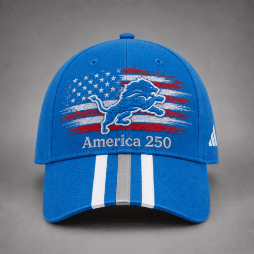 Detroit Lions | Premium NFL 250 Years of Freedom Cap Limited Edition NDN