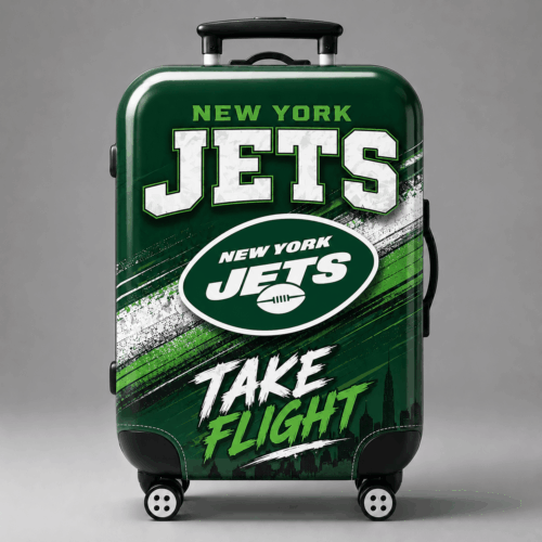 New York Jets | Premium NFL Game Day Football Fan Luggage Cover NDN