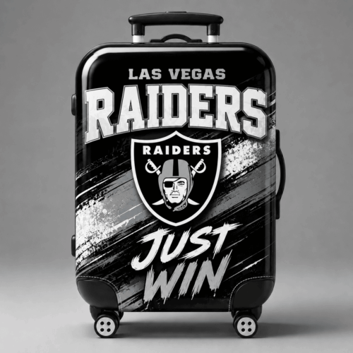 Las Vegas Raiders | Premium NFL Game Day Football Fan Luggage Cover NDN