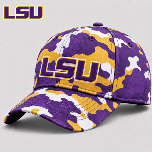LSU Tigers | Premium NCAA Camo Cap NY