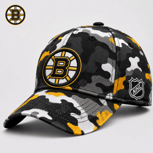 Boston Bruins | Premium NHL Camo Cap NY