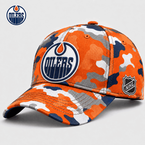 Edmonton Oilers | Premium NHL Camo Cap NY