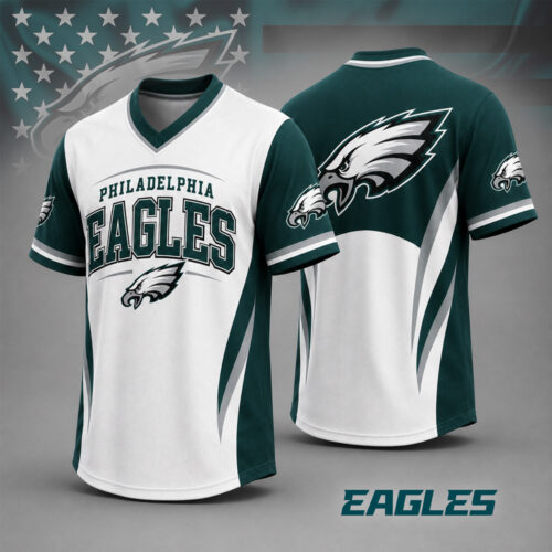 Philadelphia Eagles | Premium NFL Team Spirit V-Neck Jersey NTD