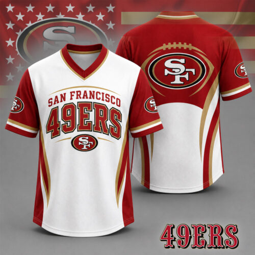 San Francisco 49ers | Premium NFL Team Spirit V-Neck Jersey NTD