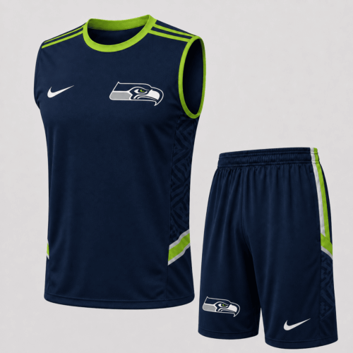 Seattle Seahawks | Premium NFL Game Ready Tank Top & Shorts Set TD