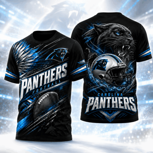 Carolina Panthers | Premium NFL 3D Shirt For American Football Fans And Game Day Lovers NNK