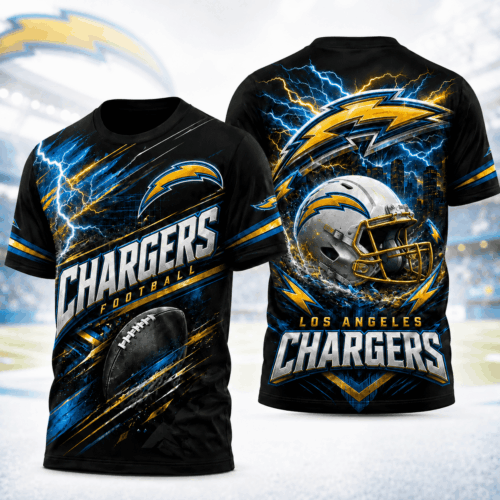Los Angeles Chargers | Premium NFL 3D Shirt For American Football Fans And Game Day Lovers NNK
