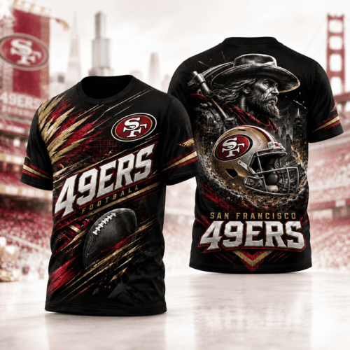 San Francisco 49ers | Premium NFL 3D Shirt For American Football Fans And Game Day Lovers NNK