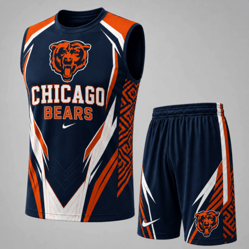 Chicago Bears | Premium NFL Game Ready Tank Top & Shorts Set TD