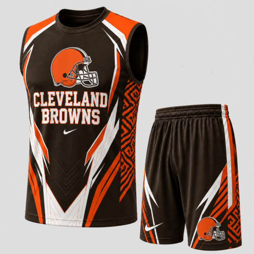 Cleveland Browns | Premium NFL Game Ready Tank Top & Shorts Set TD