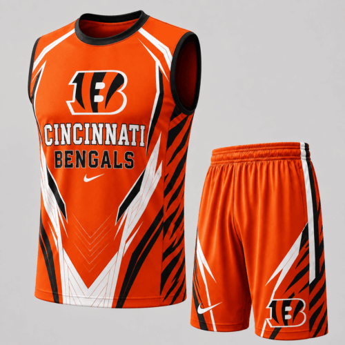 Cincinnati Bengals | Premium NFL Game Ready Tank Top & Shorts Set TD