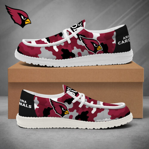 Arizona Cardinals | Premium NFL Game Day Camo Loafer Shoes NY