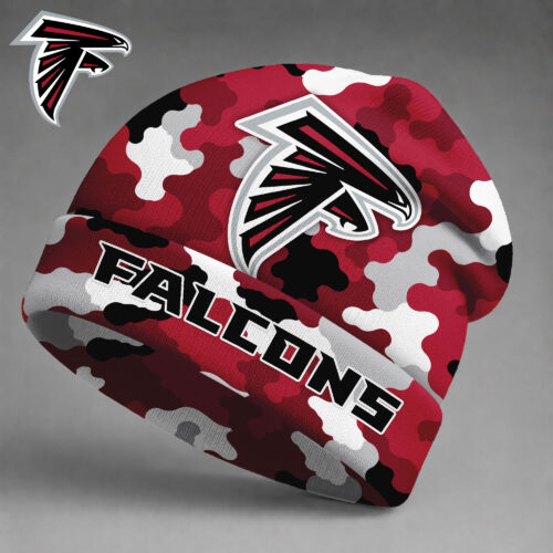 Atlanta Falcons | Premium NFL Camo Game Day Beanie Hat NY