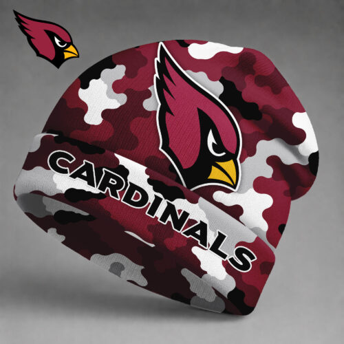 Arizona Cardinals | Premium NFL Camo Game Day Beanie Hat NY