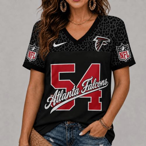 Atlanta Falcons | Premium NFL Bold Panther Pride V-Neck TD