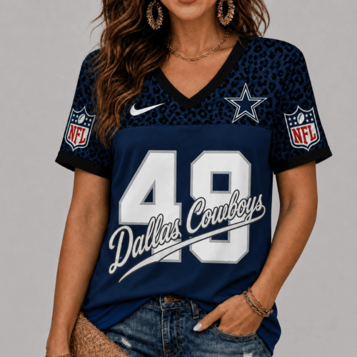 Dallas Cowboys | Premium NFL Bold Panther Pride V-Neck TD