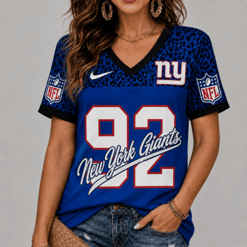 New York Giants | Premium NFL Bold Panther Pride V-Neck TD