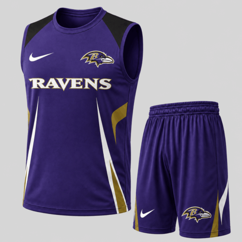 Baltimore Ravens | Premium NFL Tank Top & Shorts Set TD