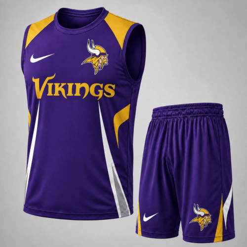 Minnesota Vikings | Premium NFL Tank Top & Shorts Set TD
