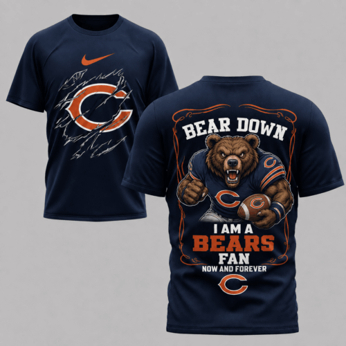 Chicago Bears | Premium NFL Forever Fan Bold Mascot T-Shirt TD