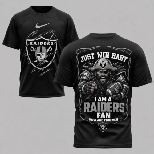 Las Vegas Raiders | Premium NFL Forever Fan Bold Mascot T-Shirt TD