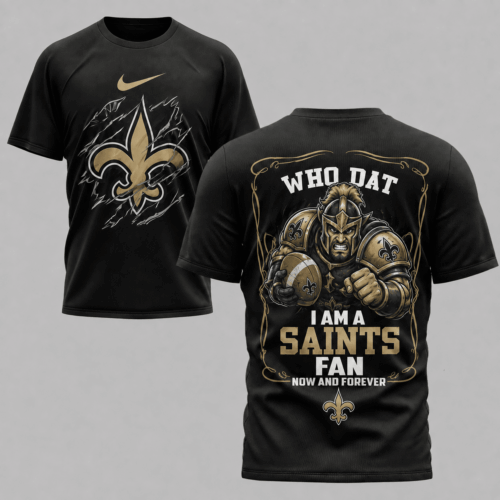 New Orleans Saints | Premium NFL Forever Fan Bold Mascot T-Shirt TD