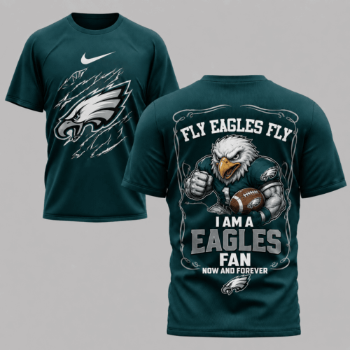 Philadelphia Eagles | Premium NFL Forever Fan Bold Mascot T-Shirt TD