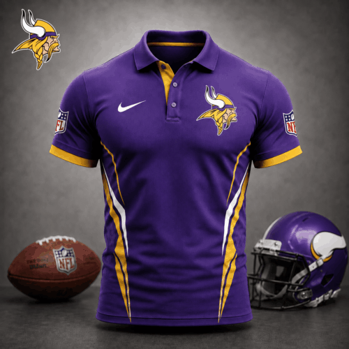 Minnesota Vikings | Premium NFL Classic Football Polo NY