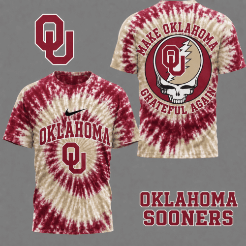 Oklahoma Sooners | Premium NCAA Grateful Again 3D Shirt NY