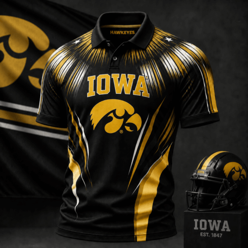 Iowa Hawkeyes | Premium NCAA Victory Streak Polo NY