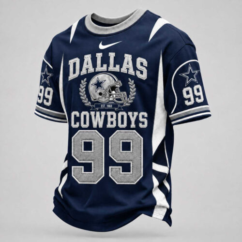 Dallas Cowboys | Premium NFL Sunday Legends Personalized T-Shirt TD