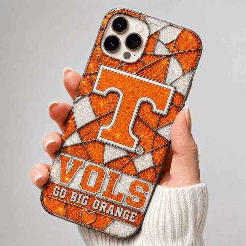 Tennessee Volunteers | Premium NCAA Glitter Mosaic Mascot Phone Case