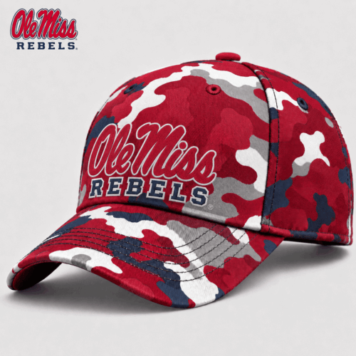 Ole Miss Rebels | Premium NCAA Camo Cap NY