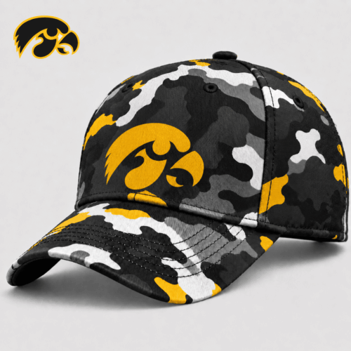 Iowa Hawkeyes | Premium NCAA Camo Cap NY