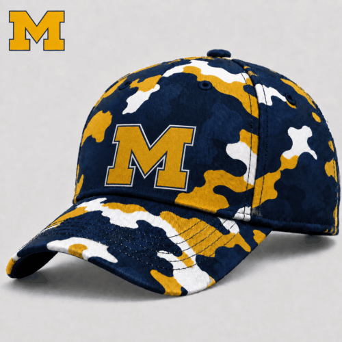 Michigan Wolverines | Premium NCAA Camo Cap NY