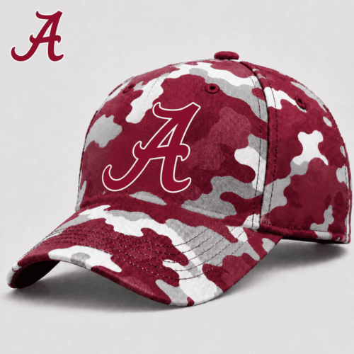 Alabama Crimson Tide | Premium NCAA Camo Cap NY