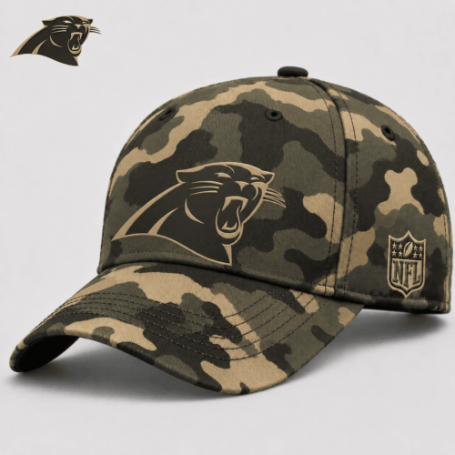 Carolina Panthers | Premium NFL Army Camo Game Day Cap NY