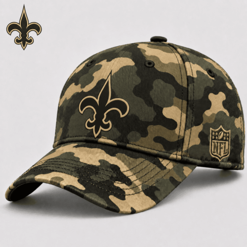 New Orleans Saints | Premium NFL Army Camo Game Day Cap NY