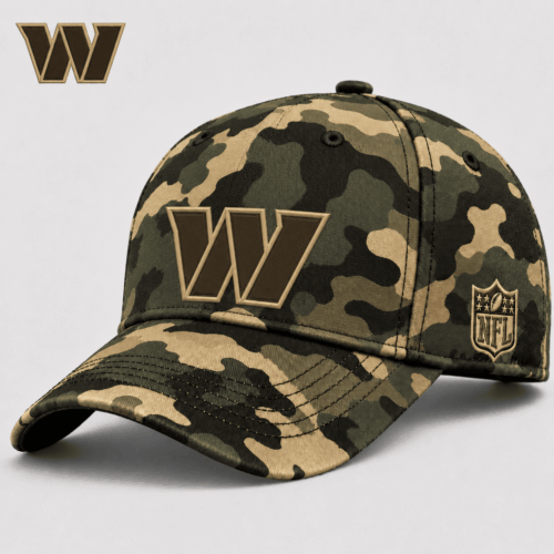 Washington Commanders | Premium NFL Army Camo Game Day Cap NY