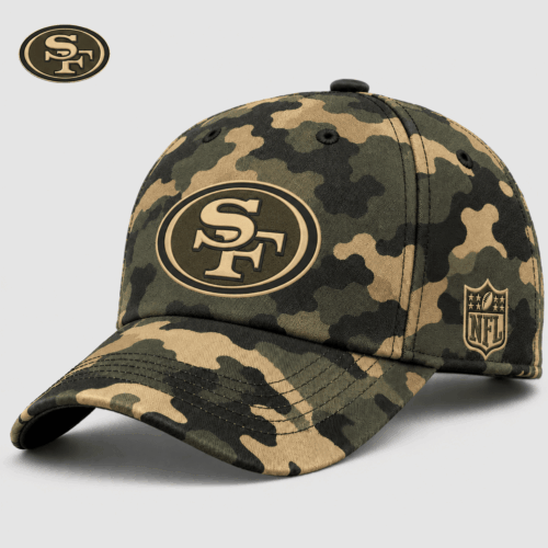 San Francisco 49ers | Premium NFL Army Camo Game Day Cap NY