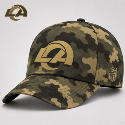 Los Angeles Rams | Premium NFL Army Camo Game Day Cap NY