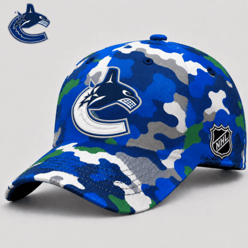 Vancouver Canucks| Premium NHL Camo Cap NY