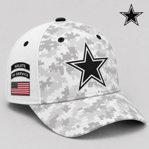 Dallas Cowboys | Premium NFL Salute to Service Digital Camo Cap NY