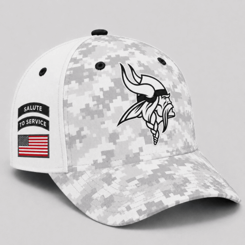 Minnesota Vikings | Premium NFL Salute to Service Digital Camo Cap NY