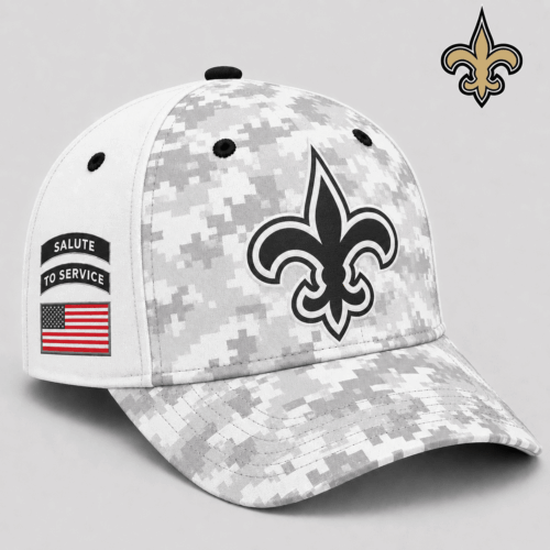 New Orleans Saints| Premium NFL Salute to Service Digital Camo Cap NY