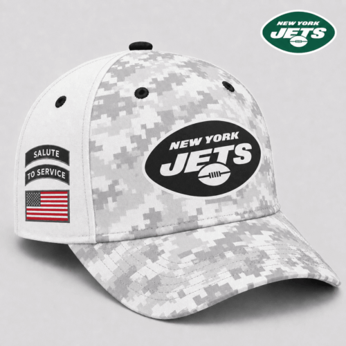 New York Jets| Premium NFL Salute to Service Digital Camo Cap NY