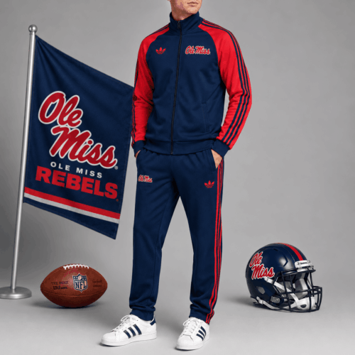 Ole Miss Rebels | Premium NCAA Game Day Jacket & Jogger Set NY