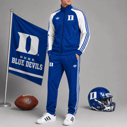 Duke Blue Devils | Premium NCAA Game Day Jacket & Jogger Set NY