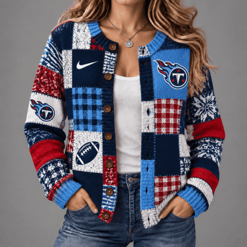 Tennessee Titans | Premium NFL Game Day Knit Cardigan NY
